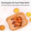 RUIFEN 200 Sheets Air Fryer Baking Sheets, 8.7 x 5.6