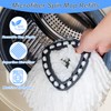 6 Pack Mop Head Replacement Compatible for vileda Triangle Swivel