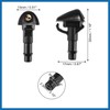 A ABSOPRO Windshield Wiper Washer Nozzle Spray Jet Fit for