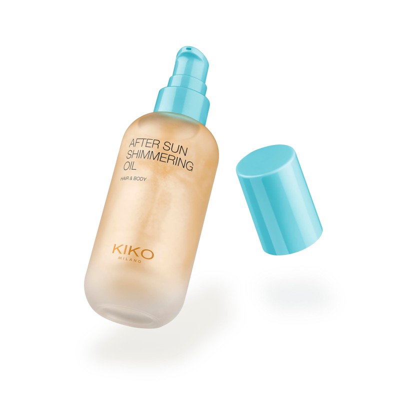 KIKO Milano After Sun Shimmering Oil, Moisturising And Illuminating Body