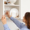 50 Pcs Shelf Support Pegs, Clear Plastic Cabinet Shelf Pegs,