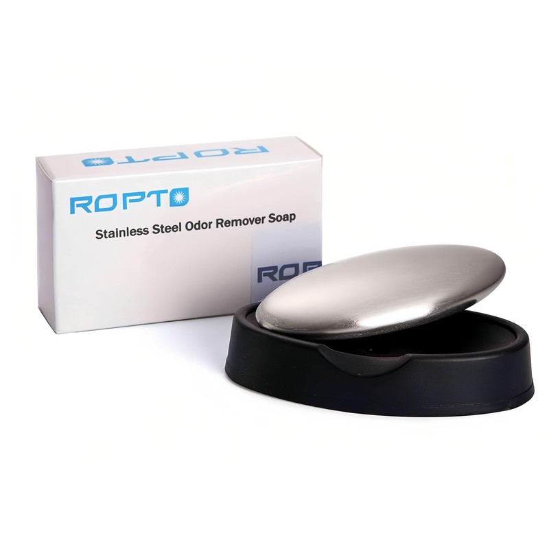 ropto Stainless Steel Soap, Hand Odor Eliminator Remover Odor Absorber