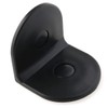 E-outstanding Right Angle Nylon Corner Bracket 6PCS 2x2 Inch Black