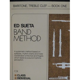 Macie Publishing 1566177634 Ed Sueta Band Method Volume1 Baritone Tc