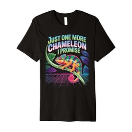 One More Chameleon Lizards Reptile Chameleon Premium T-Shirt