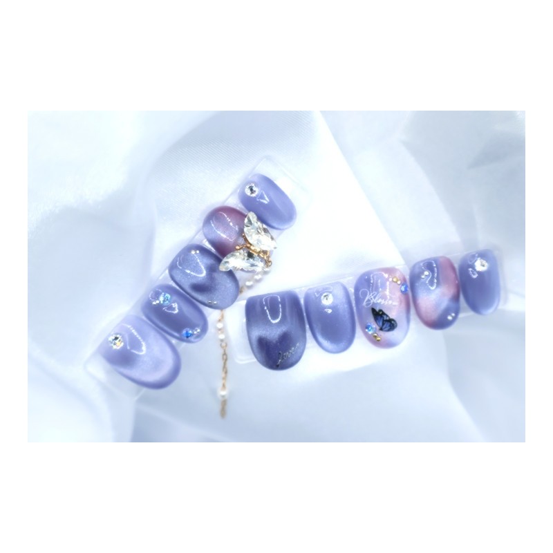 Handmade nail - magnet part 1. Narsha - Almond /