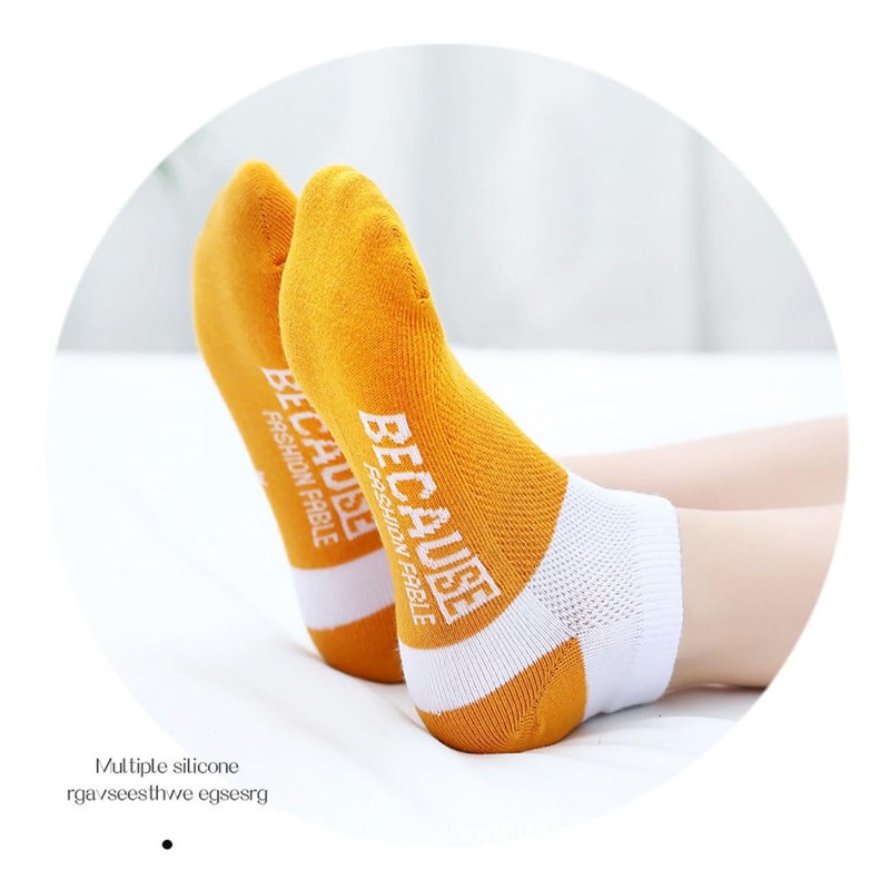 ZEFANGYU Children's Socks, Boys, Children, Socks, Summer, Mesh, Breathable, Kindergarten,