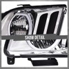 G-PLUS LED DRL Headlights, Compatible with Ford Mustang 2005 2006
