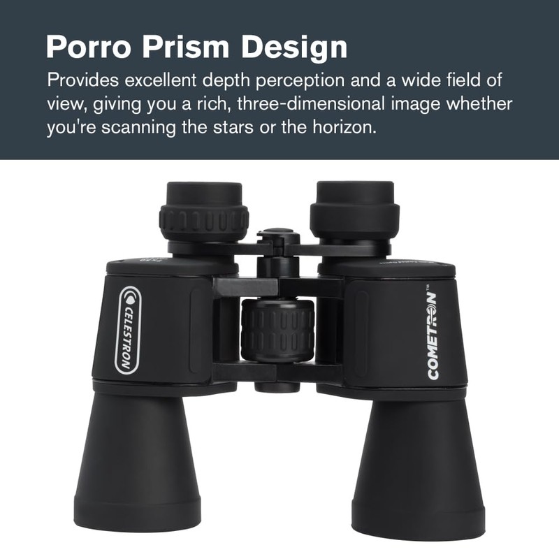 Celestron - Cometron 7x50 Astronomy Binoculars – Entry-Level for Stargazing