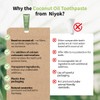 Niyok Natural Cosmetics Fluoride Free Natural Coconut Oil Toothpaste, Peppermint