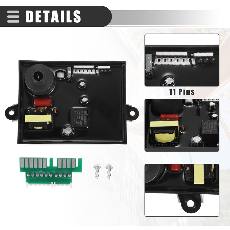 X AUTOHAUX Universal RV Water Heater Control Circuit Board with