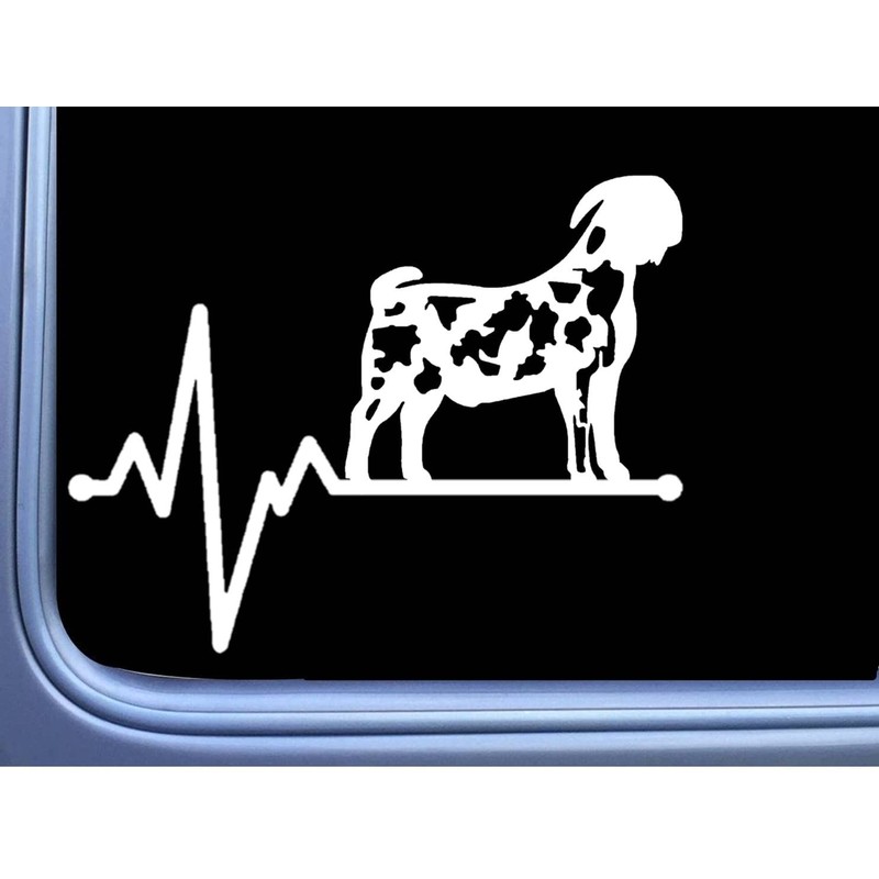Dapple Boer Goat Lifeline Sticker OS 178 8" window decal