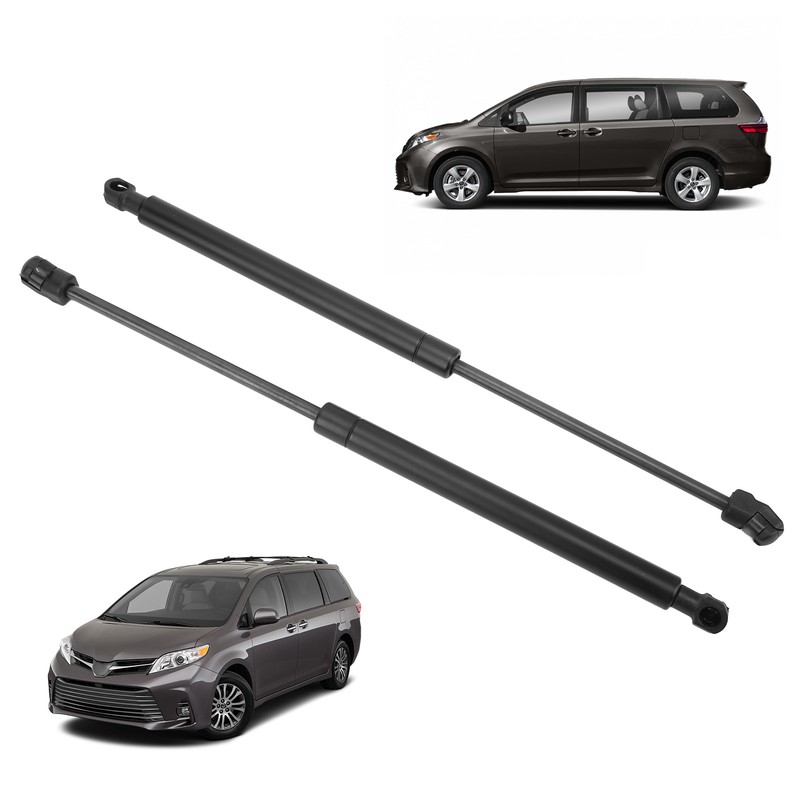 Pair Hood Bonnet Lift Support Gas Shock Struts Carbon Steel