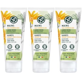 Yves Rocher 3 PACK crema para manos secas PUR ARNICA Hidratante larga duración: 3 Cremas Hidratantes (75 ml C/U)
