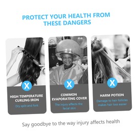 Minkissy 6pcs Hair Rollers Clips for Women Durable Curlers for Natural Curls Volume Easy to Use Hair Styling Tool for Salon Personal Use