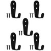 FUXXER® 5 Classic Coat Hooks Clothes Hooks Furniture Hooks Kitchen