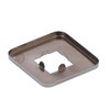 NPT1/2 Wall Mounted Shower Arm Brushed Concealed Stainless Steel Shower