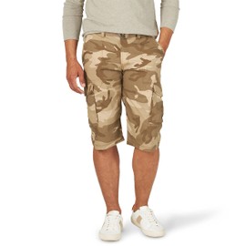 Lee Men's Sur Cargo Short, New Mountain Lion Camo, 29