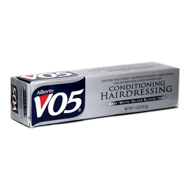 Alberto VO5 Conditioning Hairdressing for Gray, White, Silver Blonde Hair,