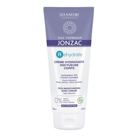 Rehydrate Cream Onctueuse Corps Organic 200 ml