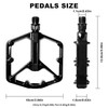 Bike Pedals 9/16" Universal Bicycle Pedals Aluminum Alloy Bike Pedals