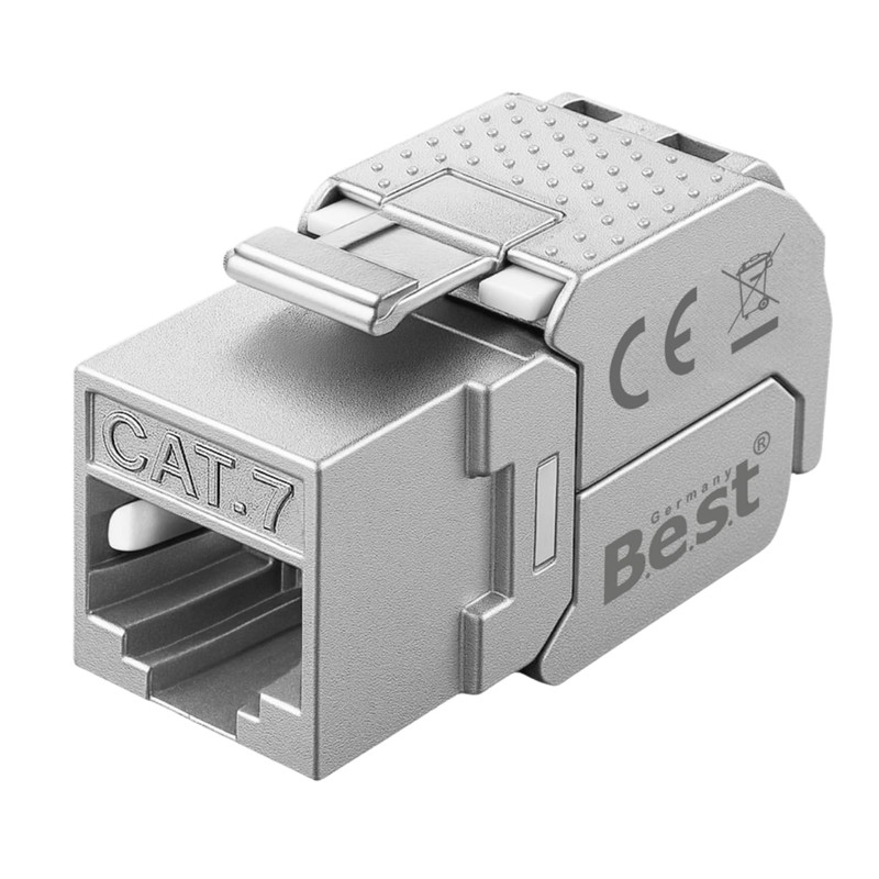 2x CAT 7 Keystone Network Module RJ45 - High Speed