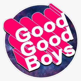 Good Good Boys - Mcelroy Brothers - Text Only Bumper Sticker Window Vinyl Decal 5"