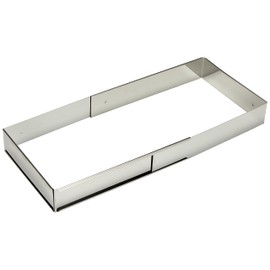 Patisse 2048107 Pastry Frame Expandable 25 - 46 cm and 17 - 32 cm