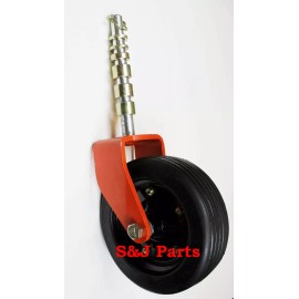 S&J Complete Heavy Duty Land Pride Finish Mower Wheel Assembly 10 x 3.25