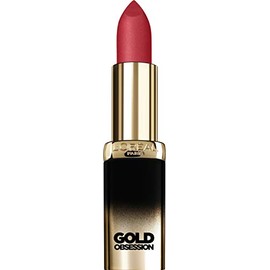 L'OREAL Gold Obsession Lipstick Rose Gold Lips