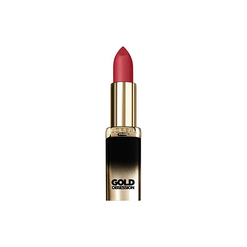L'OREAL Gold Obsession Lipstick Rose Gold Lips