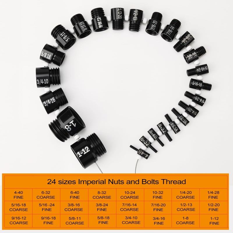 Nut and Bolt Thread Checker, Thread Checker Standard and Metric,
