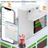 Multifunctional Power Meter DIN Rail 2.4in TFT Display Electric Energy
