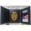 Miami-Dade Police (Florida) Bureau Commander Cut-Out Tri-Fold Money Wallet CT-07