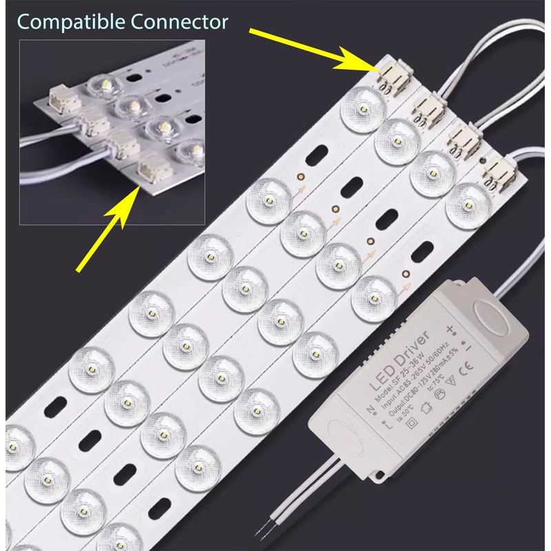 LED Driver 25-36W for Single Color Ceiling Strip Spot Light