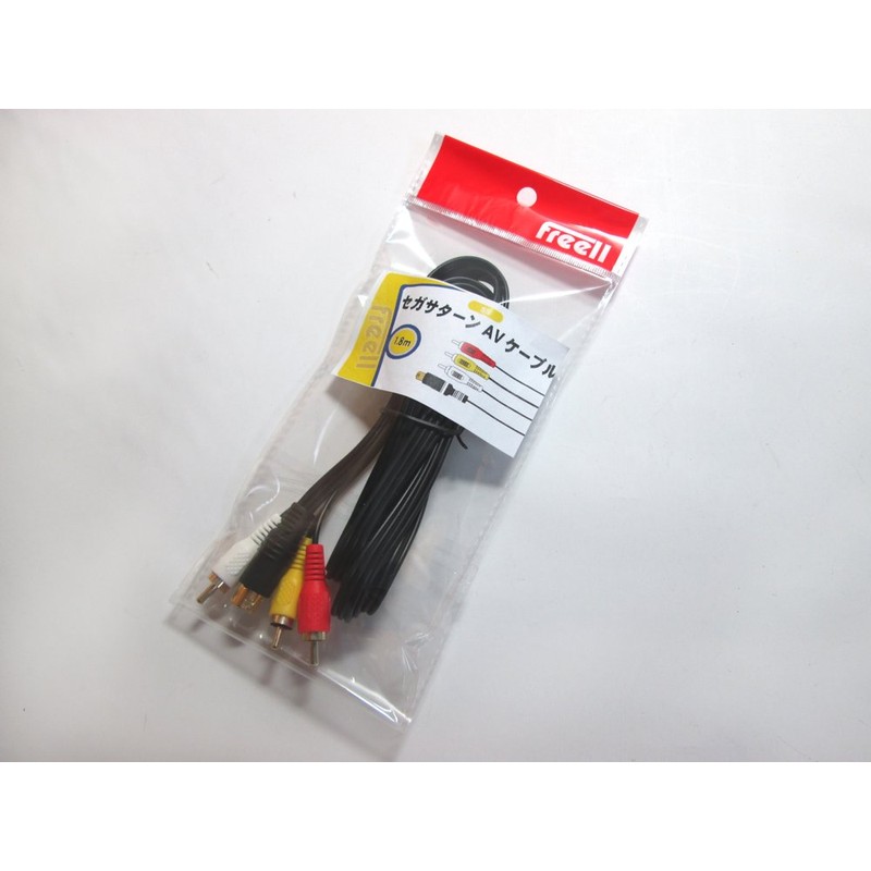 Sega Saturn Cable (SS) SEGA SATURN AV Cable ◆Gold Plated