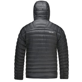 HARD LAND Men's Down Jacket Packable,Water Resistant 5 Pockets Hooded Puffer Jacket Lightweight Charcoal Grey Size XXXL