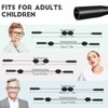 KAJUDA 4Pcs Adjustable Glasses Strap, Glasses Sport Strap Holder Sunglass