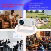 Built-in Stand Projector 1080P 500 ANSI with WiFi and Bluetooth