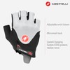 CASTELLI 4519028 ARENBERG GEL 2 GLOVE Unisex Gloves Black White