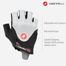 CASTELLI 4519028 ARENBERG GEL 2 GLOVE Unisex Gloves Black White XXL