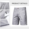 Zetieny Men's Cotton Chino Shorts Summer Cargo Short Regular Fit