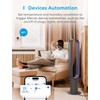 Meross Smart Thermometer Hygrometer, Hub Required, WiFi Indoor Temperature Humidity