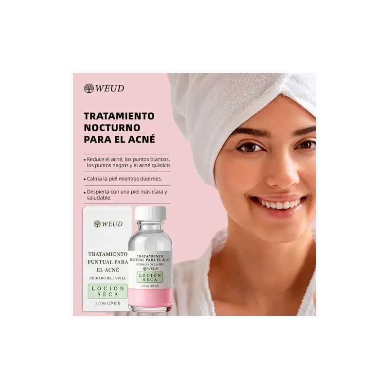 Weud Loción Seca Tratamiento Acné Espinillas Salicílico 29ml