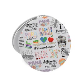 Lywjyb Birdgot Paraprofessionals Thank You Mirror Paraprofessional Day Gift Paraprofessional Appreciation Gifts for Women (para Mirr)