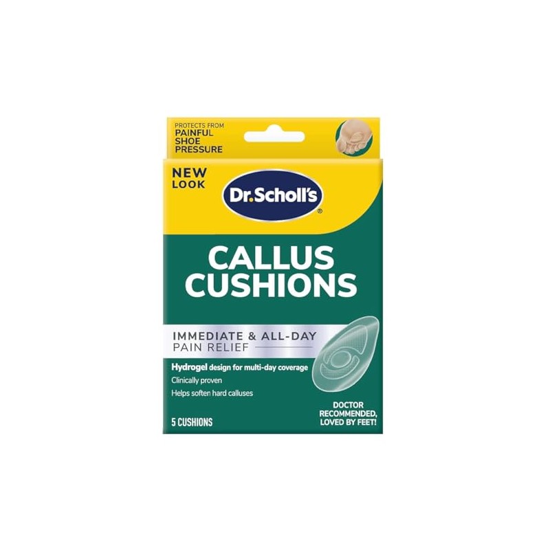 Dr. Scholls Callus Cushions Duragel 5 Count (6 Pack)