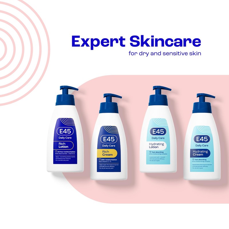 E45 E45 Rich Cream with Vitamin C +E for Dry