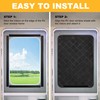 RedCall Rv Door Window Shade,Foldable Camper Sun Shade Windshield Blackout