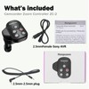 Camcorder Zoom Remote Control Controller,Video Camera Zoom and Video Recording