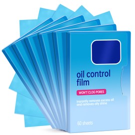 6 Packs Oil Blotting Papers for Face (360 Sheets) - Oil Absorbing Blotting Sheets for Oily Skin, Makeup-Friendly & Portable Oil Wipes